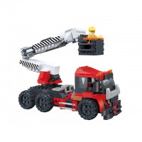 COGO 300 PCS 3D Educational Building Blocks Engineering Rescue Truck Toys for Kids