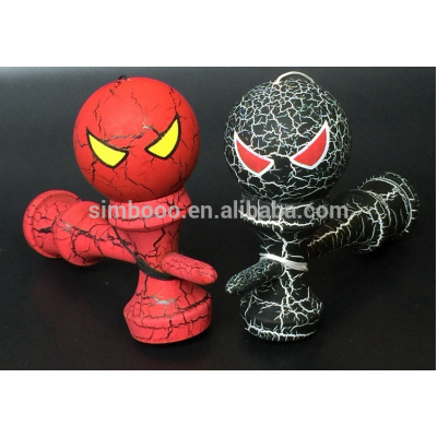 Cute Super Hero Wooden Kendama Ball Kids Toys